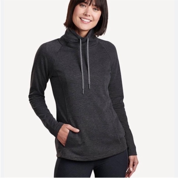 Kuhl Free Thinkr Pullover Sweatshirt Dark Heathered Charcoal Size XL - Picture 1 of 9